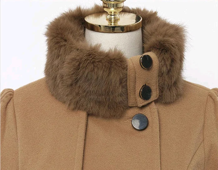 Warmalone Coat British Style Cashmere