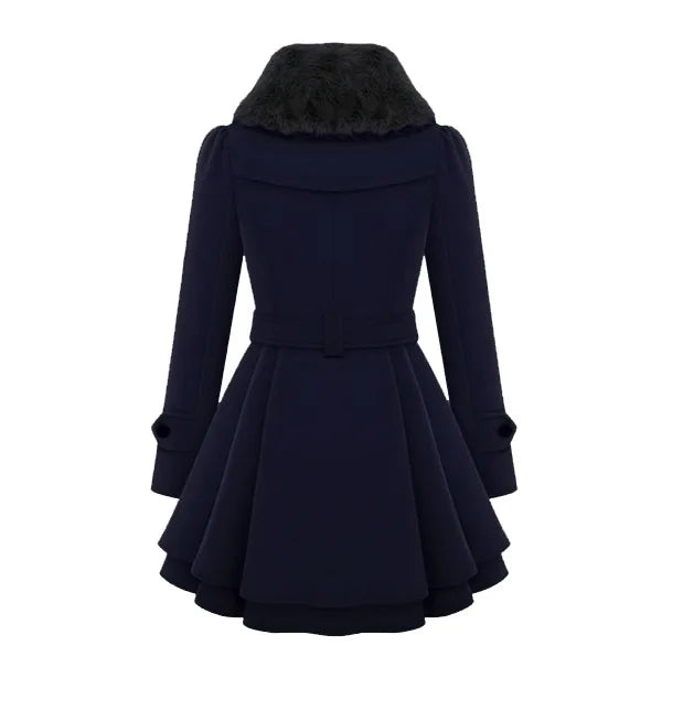 Warmalone Coat British Style Cashmere