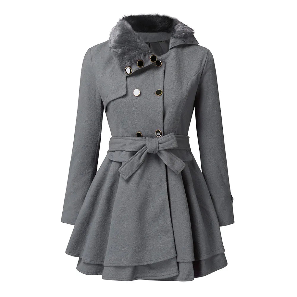 Warmalone Coat British Style Cashmere